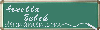 Armella Bebek Visitenkarte